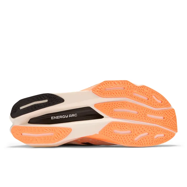New Balance FuelCell SuperComp Elite v4  WIDE (Men's) - White Angora/Hot Mango