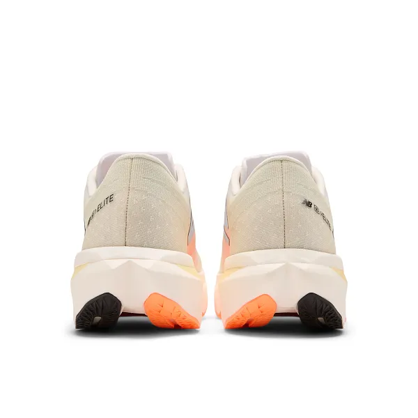 New Balance FuelCell SuperComp Elite v4  WIDE (Men's) - White Angora/Hot Mango
