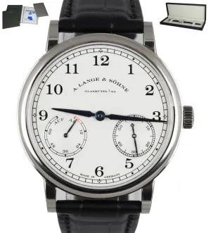 NEW FEB 2021 A. Lange & Söhne 1815 Up Down 18K White Gold 234.026 Silver 39mm