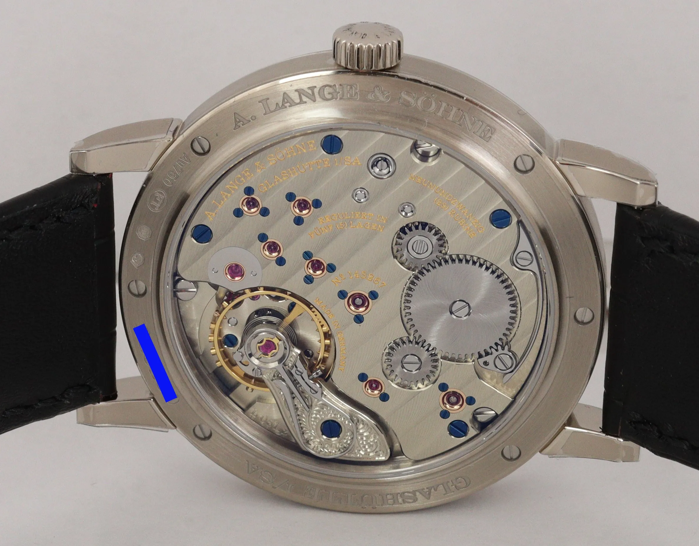NEW FEB 2021 A. Lange & Söhne 1815 Up Down 18K White Gold 234.026 Silver 39mm