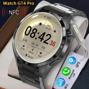 New Smart Watch For Huawei  Men Watch 4 Pro AMOLED Screen Bluetooth Call Watches Health Monitoring Smartwatch New Watch GT 4