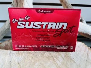 NEW Sustain Sport: Raspberry Lemonade Packets - BEST BEFORE - 10/24 Retails $52 