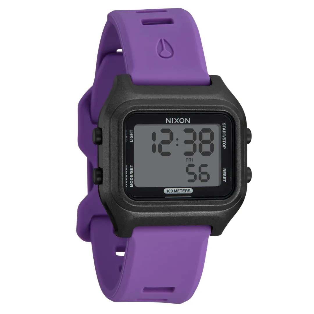 Nixon Unisex Ripper Watch - Black/Purple