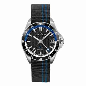 NORQAIN ADVENTURE NEVEREST GMT WATCH, 41MM BLACK DIAL, NN1100SC1CG/BA111/15BAF