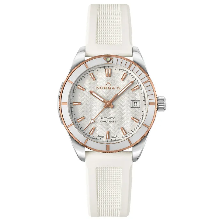 Norqain Adventure Sport 37mm White & Gold - N1800CG89GA/W183