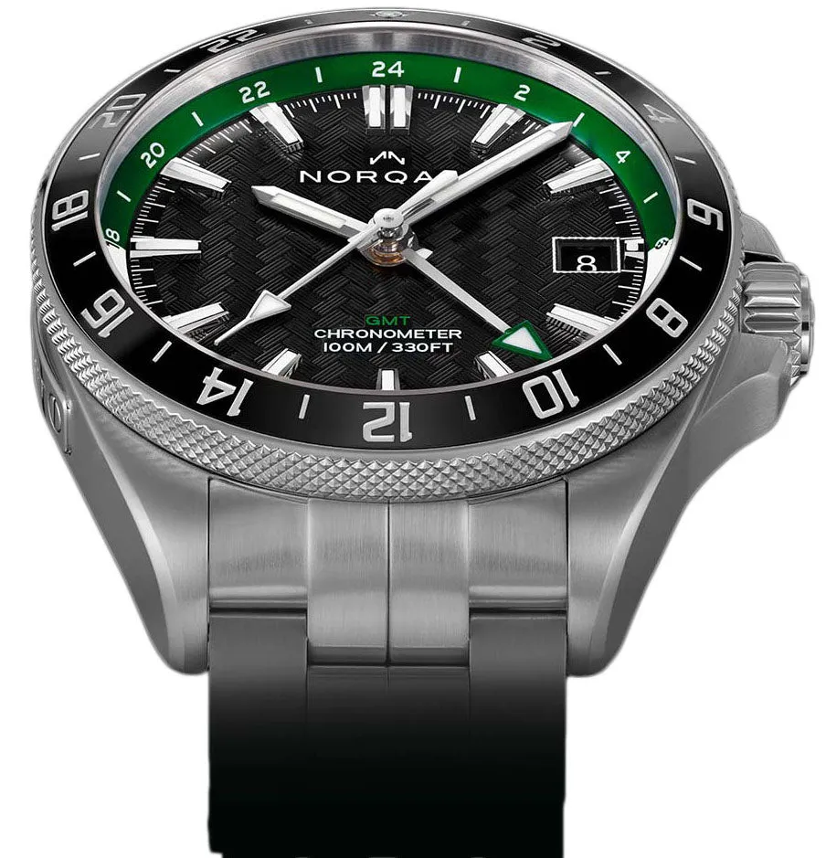 Norqain Watch Adventure Neverest GMT Rubber