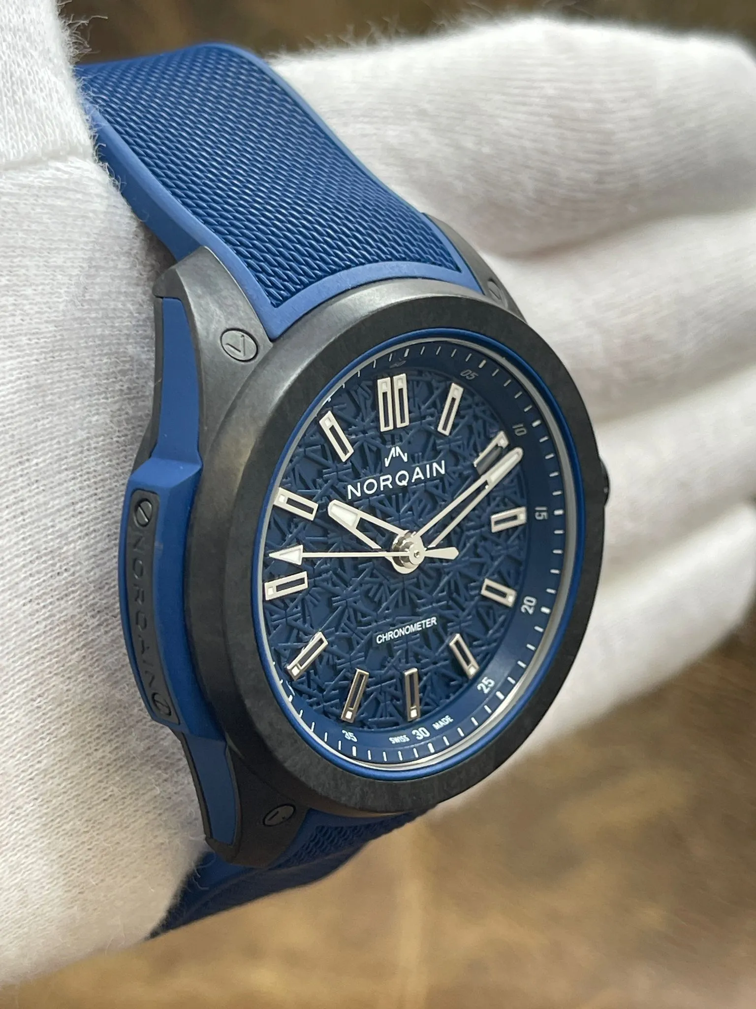 Norqain Wild One NNQ3000 Blue Dial Automatic Men's Watch