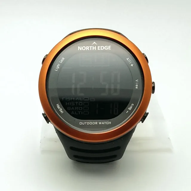 NORTH EDGE Brand Multi-Function Digital Mens Outdoor Sports watch