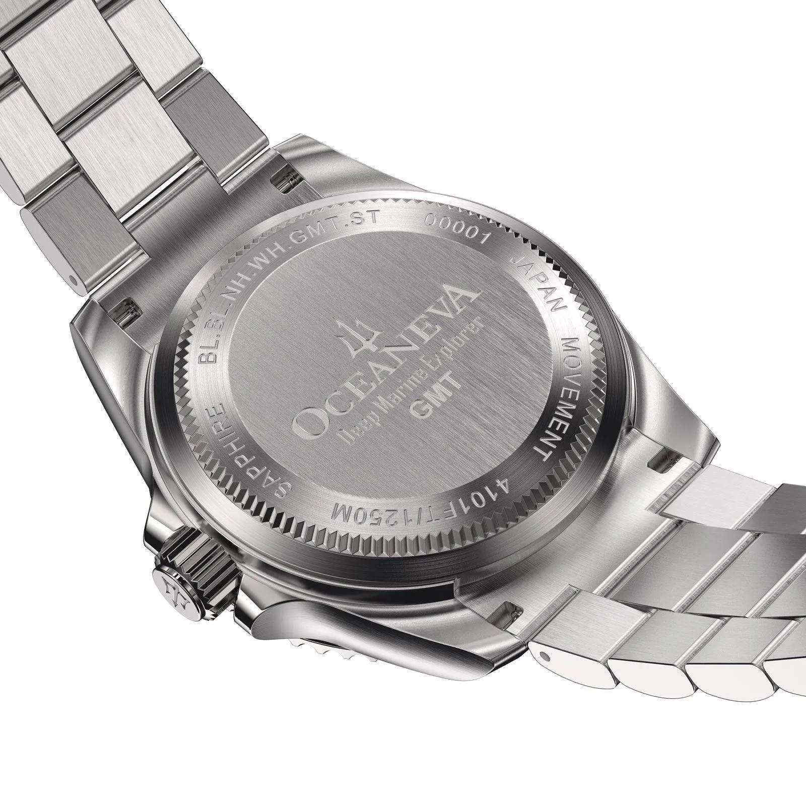Oceaneva Automatic GMT Watch - Deep Marine Explorer Diver Watch
