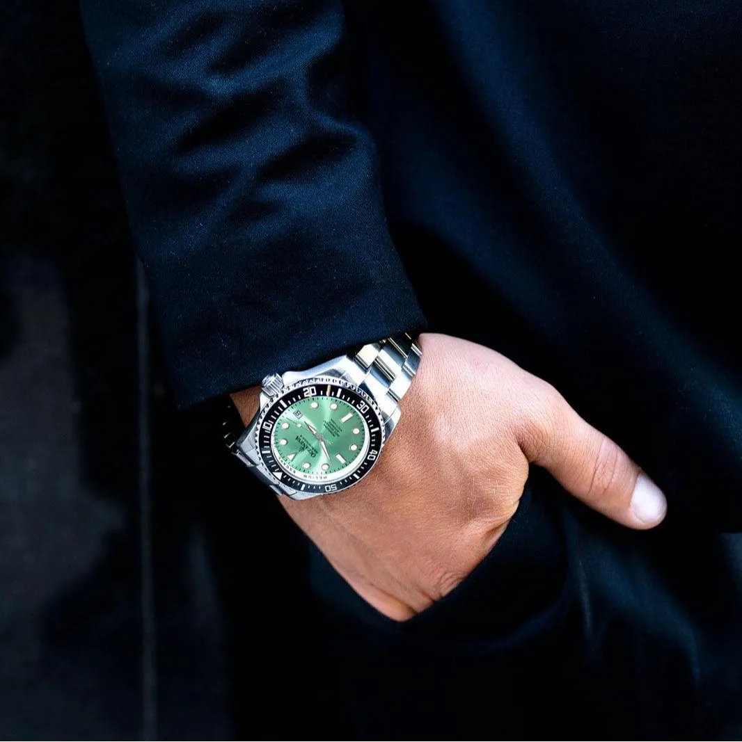 Oceaneva Deep Marine Explorer II Automatic 1250M Pro Diver Aquamarine Limited Edition