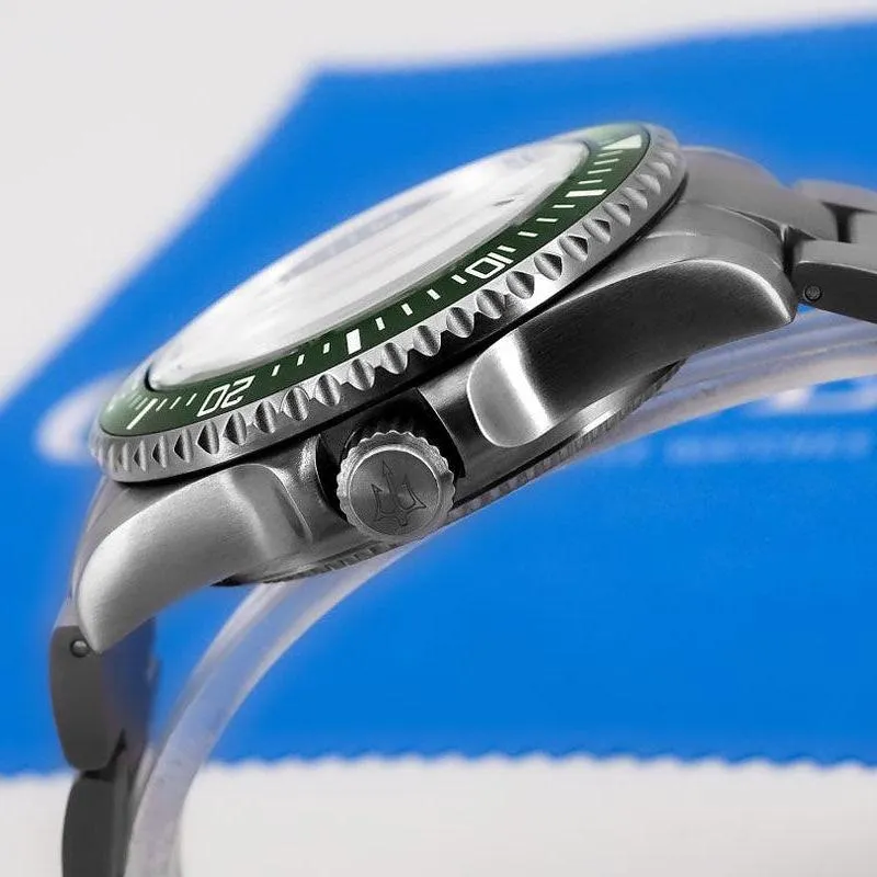 Oceaneva Titanium Deep Marine Explorer II Automatic 1250M Black Green Limited Edition