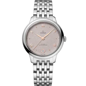 Omega De Ville Prestige 34 mm, steel on steel