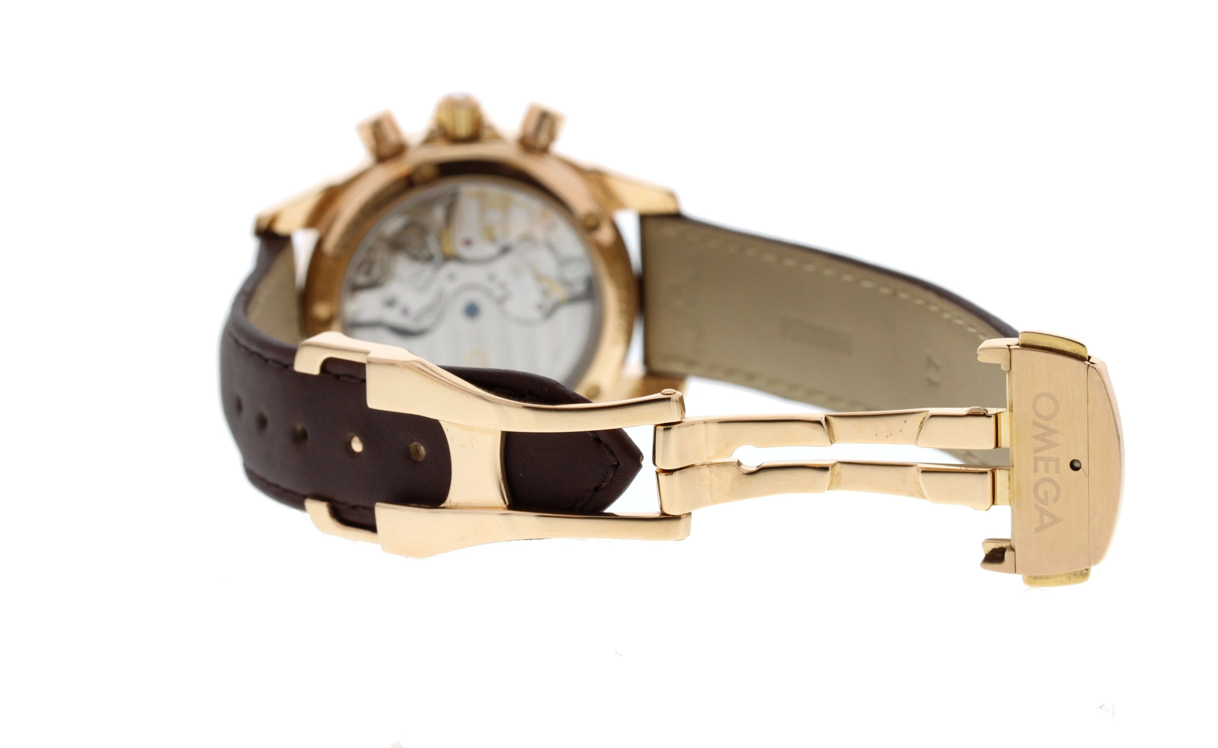 Omega Deville Co-Axial Chronograph 18k Rose Gold 422.58.35.50.13.001