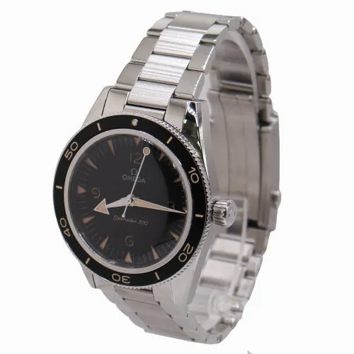 Omega Men's Seamaster Stainless Steel 41mm Black Dial Watch Reference #234.30.40.20.01.001