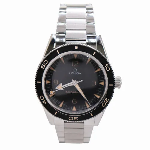 Omega Men's Seamaster Stainless Steel 41mm Black Dial Watch Reference #234.30.40.20.01.001