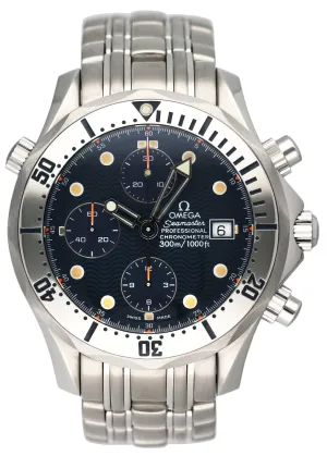 Omega Seamaster 2598.80.00 Chronograph Diver Mens Watch