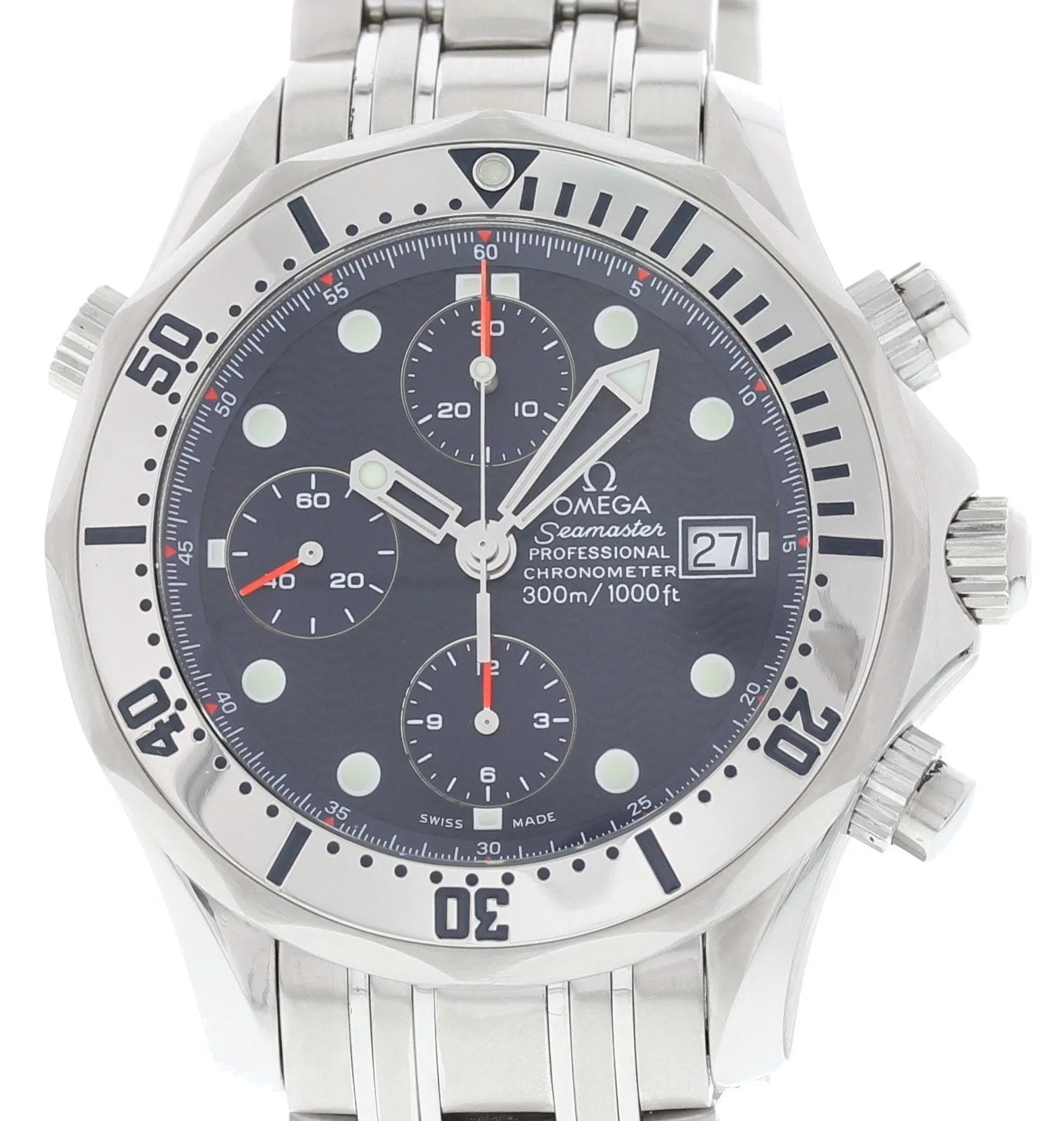 Omega Seamaster 2598.80.00 Chronograph Diver Men's Watch