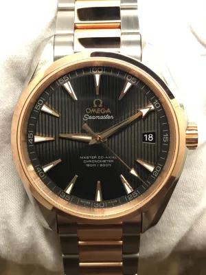 Omega Seamaster Aqua Terra 150M 231.20.42.21.06.003 Gray Dial Automatic Men's Watch