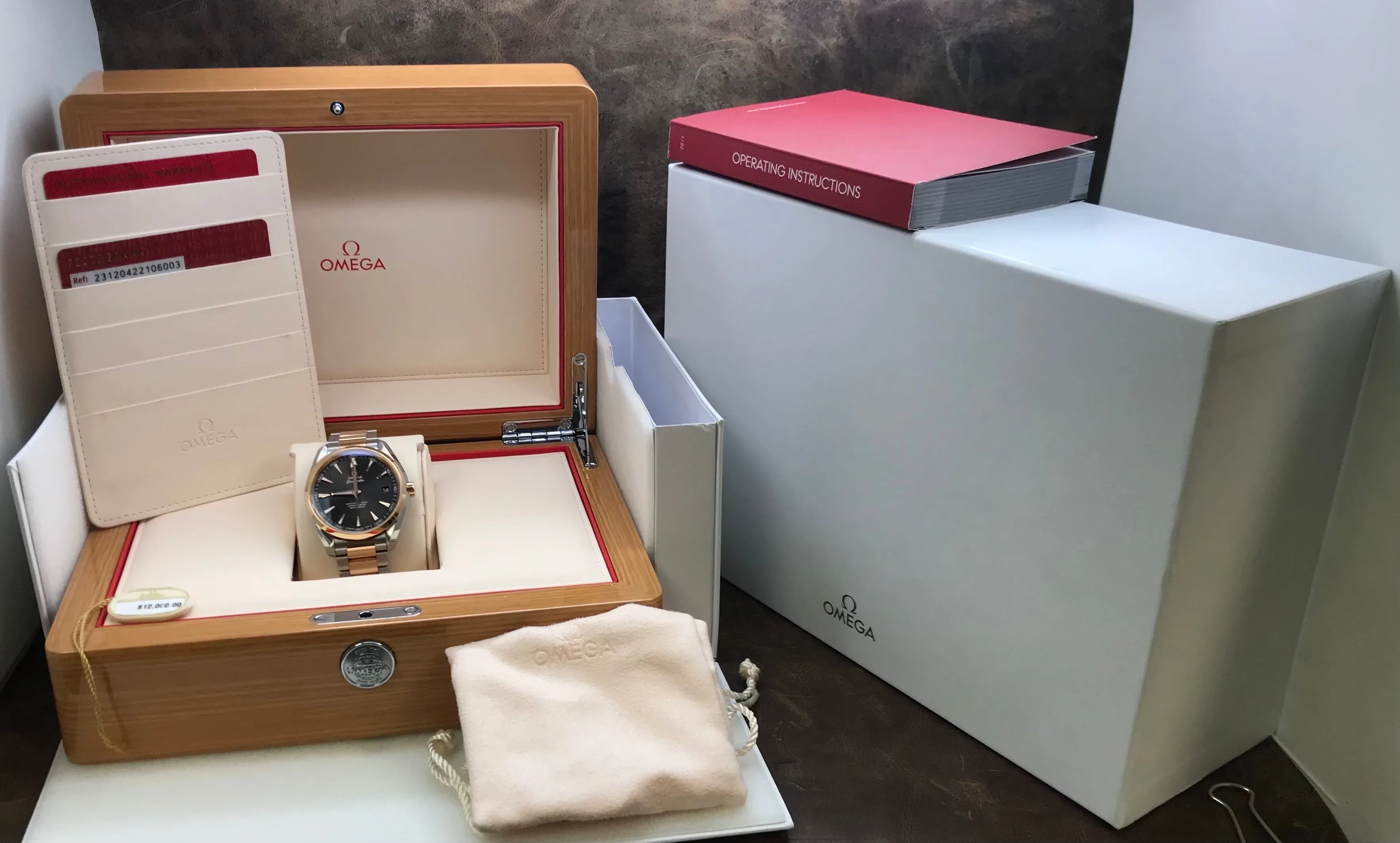 Omega Seamaster Aqua Terra 150M 231.20.42.21.06.003 Gray Dial Automatic Men's Watch