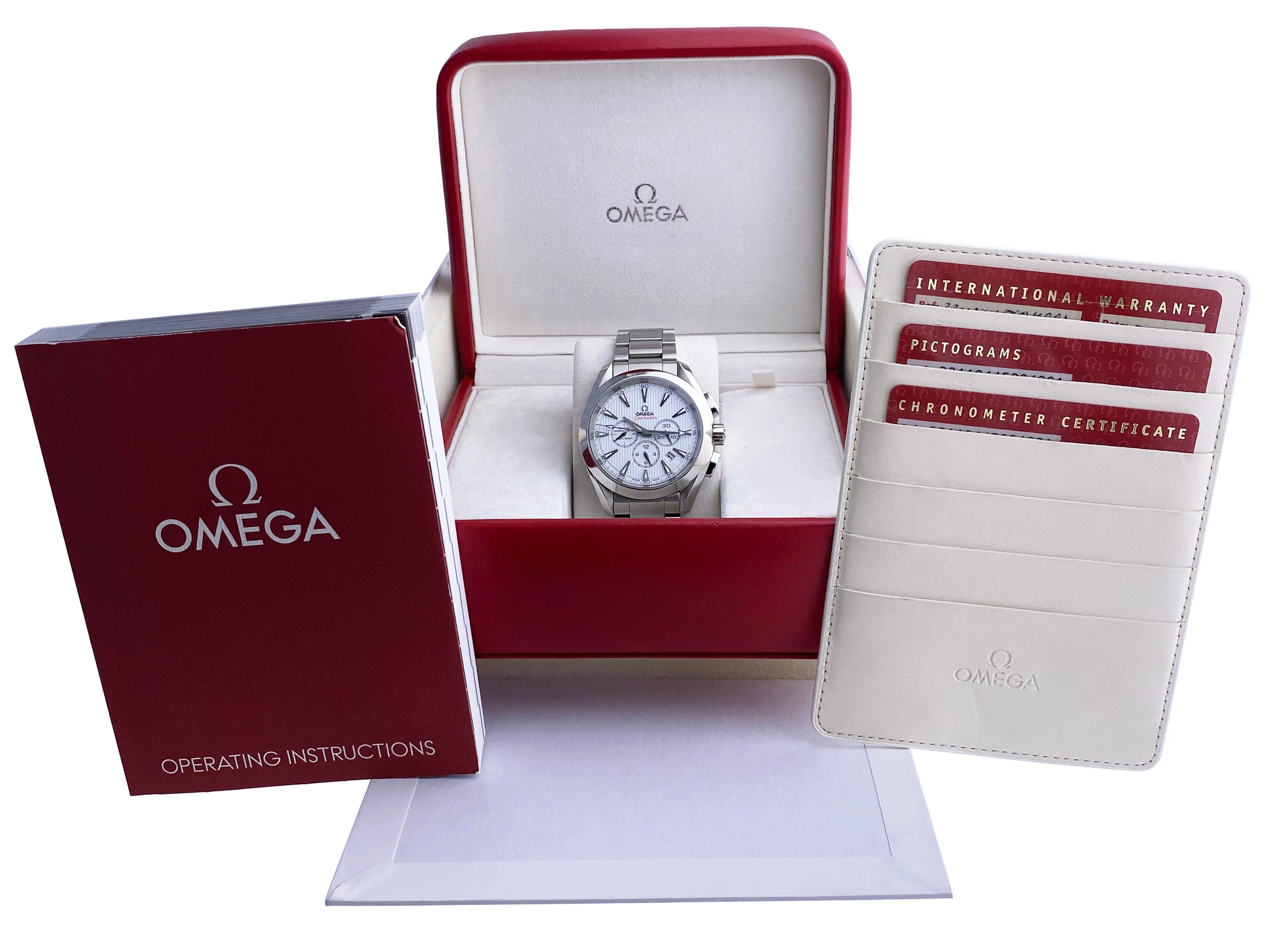 Omega Seamaster Aqua Terra 231.10.44.50.04.001  Mens Watch Box Papers