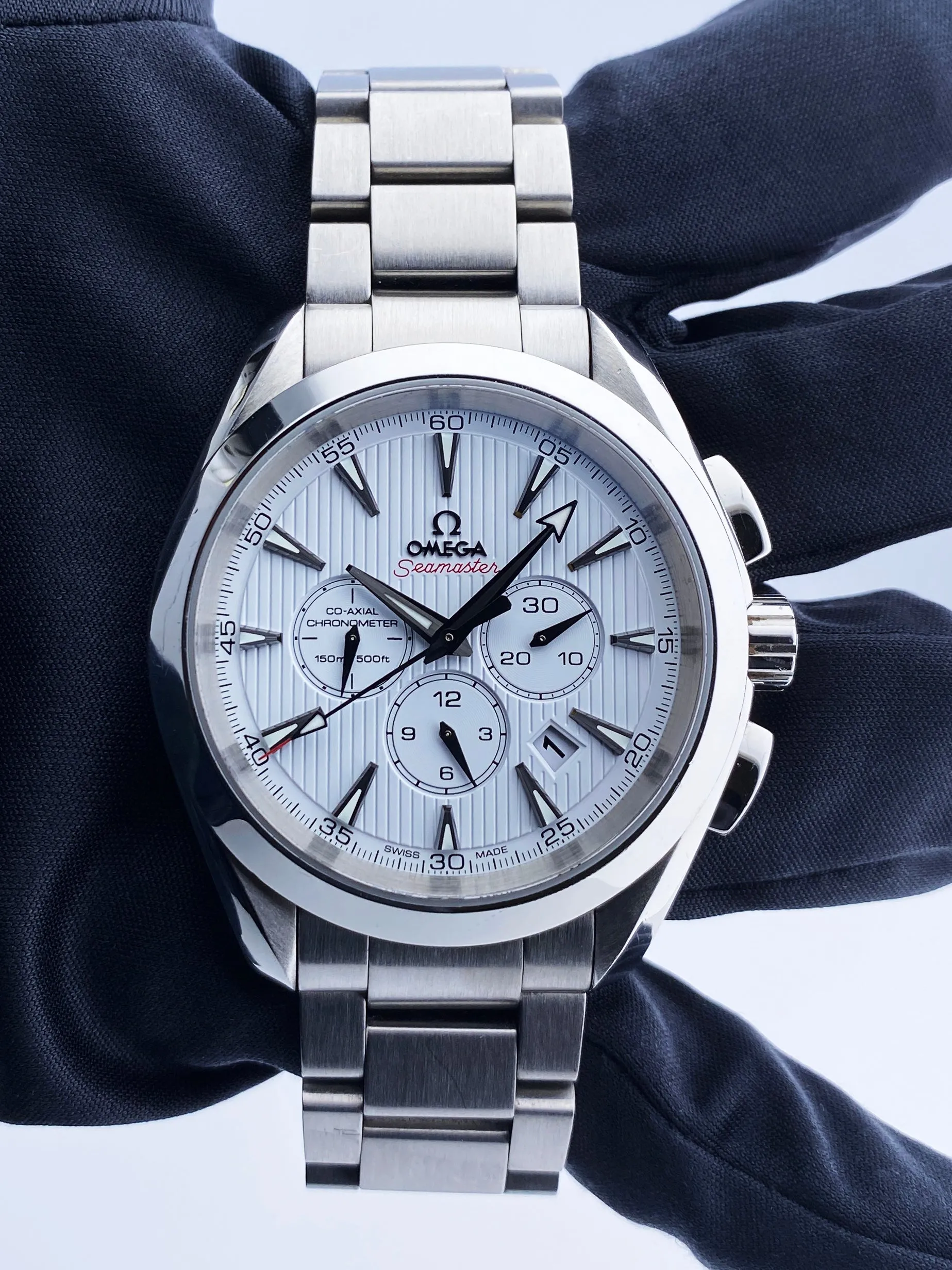 Omega Seamaster Aqua Terra 231.10.44.50.04.001  Mens Watch Box Papers