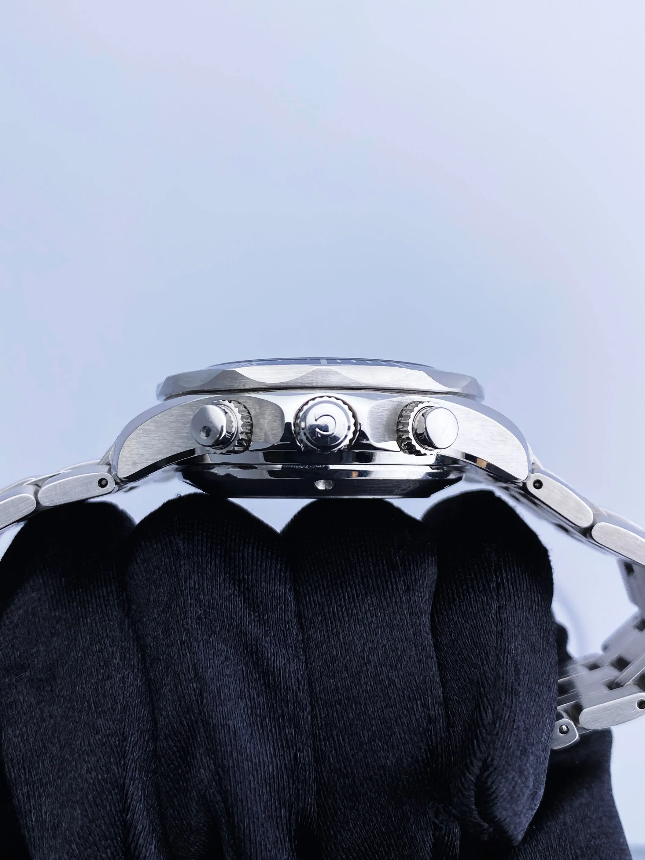 Omega Seamaster Chronograph Stainless Steel Mens Watch