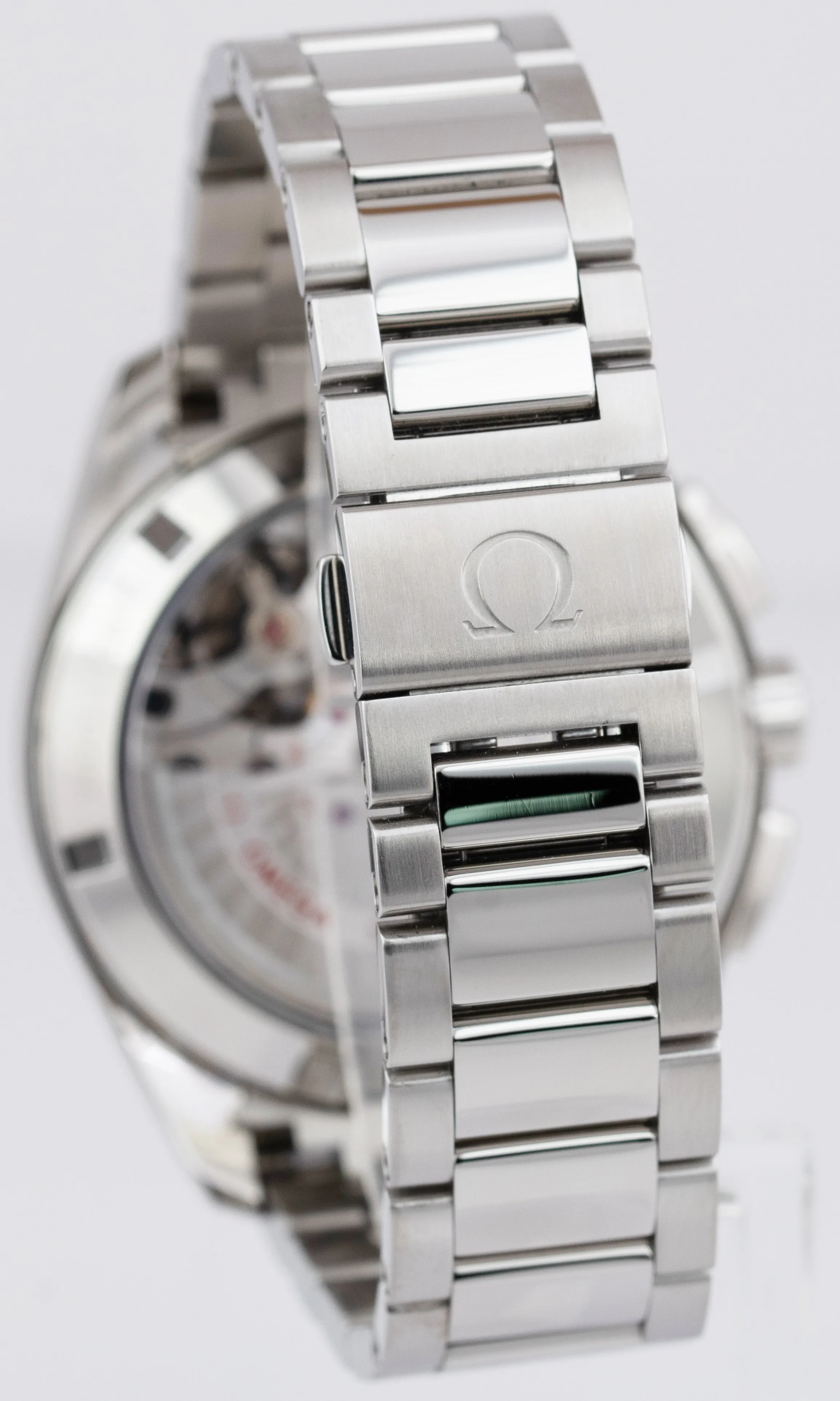 Omega Seamaster GMT Chronograph 42mm Gray Steel Watch 231.10.43.52.06.001 CARD