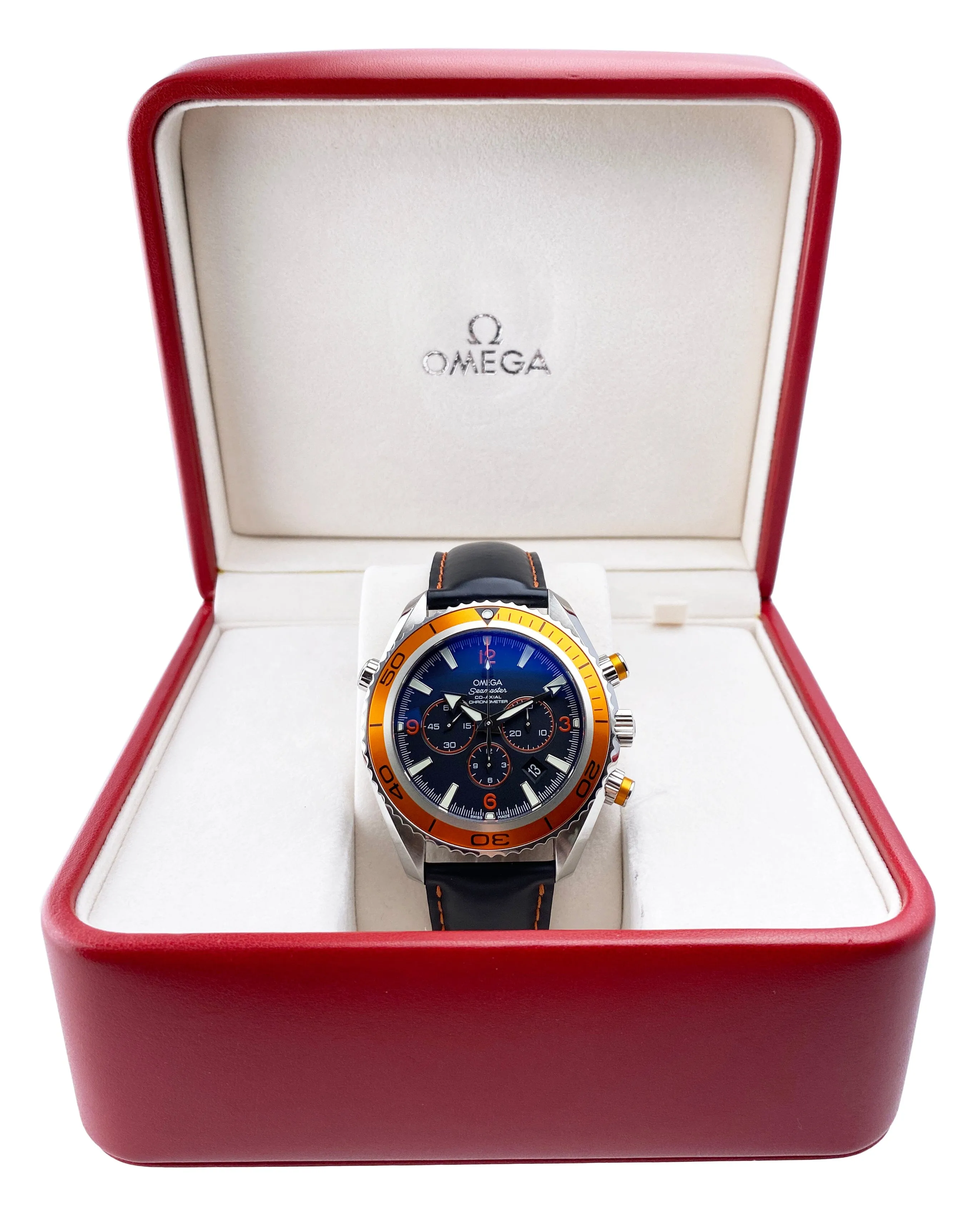 Omega Seamaster Planet Ocean 2918.50.82 Mens Watch Box Papers