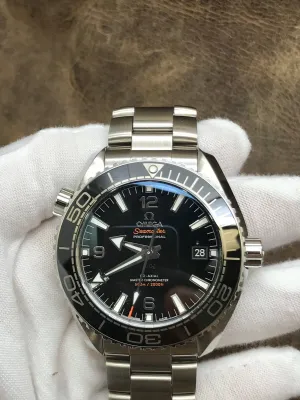 Omega Seamaster Planet Ocean Planet Ocean 215.30.44.21.01.001 Black Dial Automatic Men's Watch
