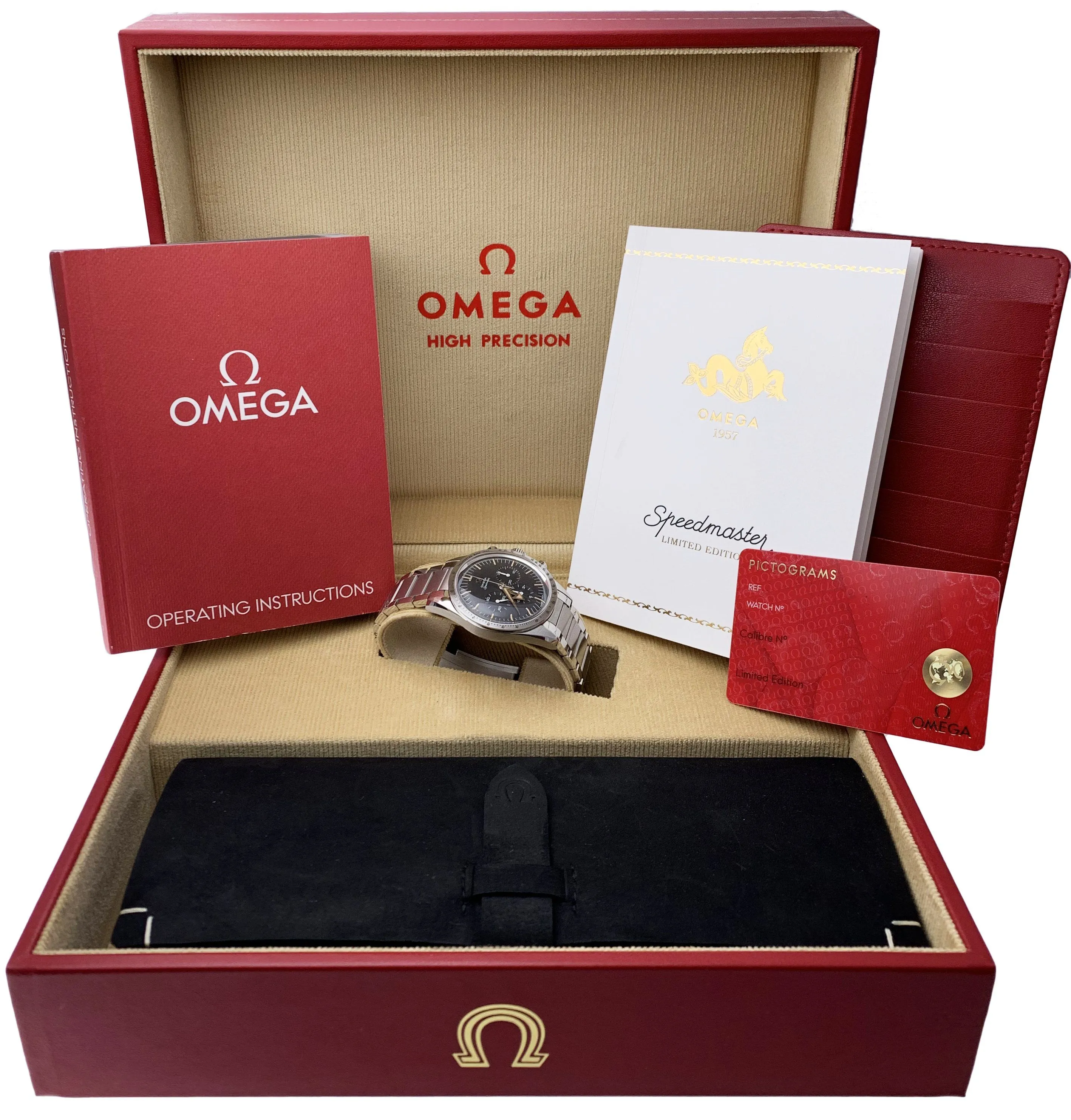 Omega Speedmaster 311.10.39.30.01.001 Trilogy Edition Men's Watch W/Box