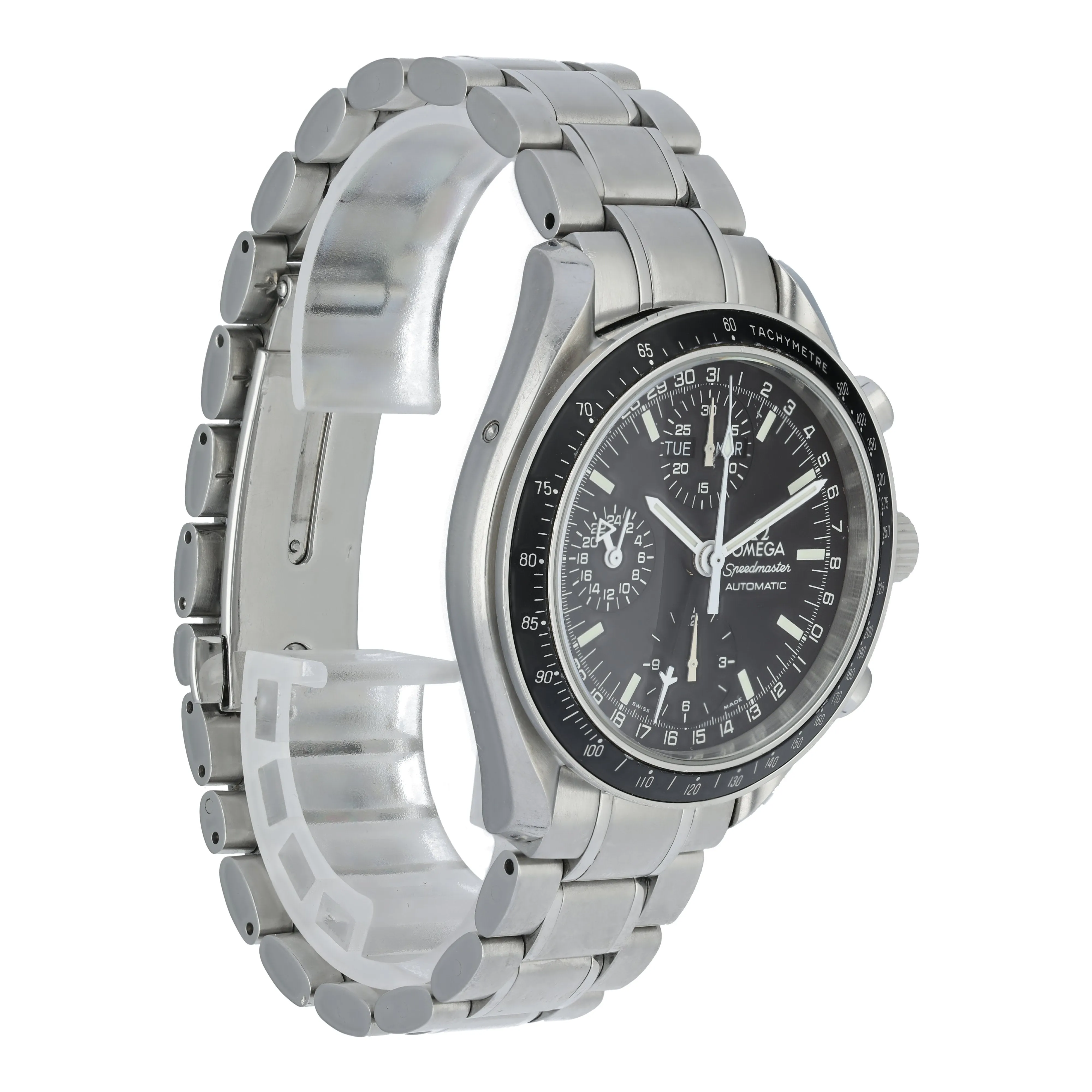 Omega Speedmaster Mark 40 Triple Date  3520.50.00 Men's Watch Box & Papers