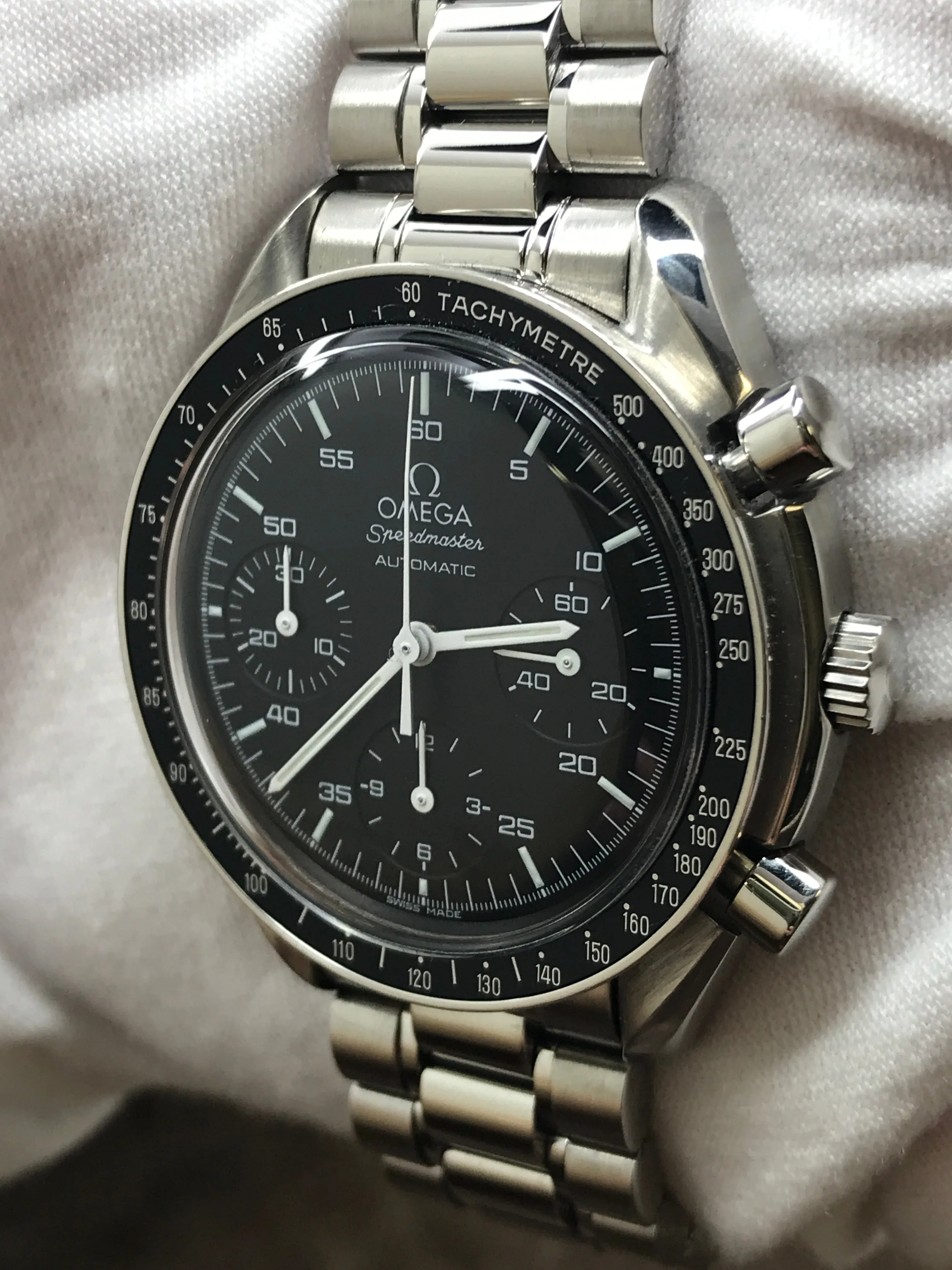 Omega Speedmaster Reduced 3539.50.00 Black Dial Automatic Men's Watch