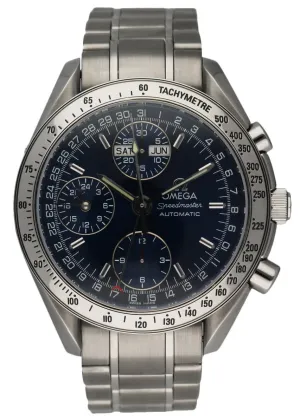 Omega Speedmaster Triple Date 3523.80.00 Men's Watch Box & Papers