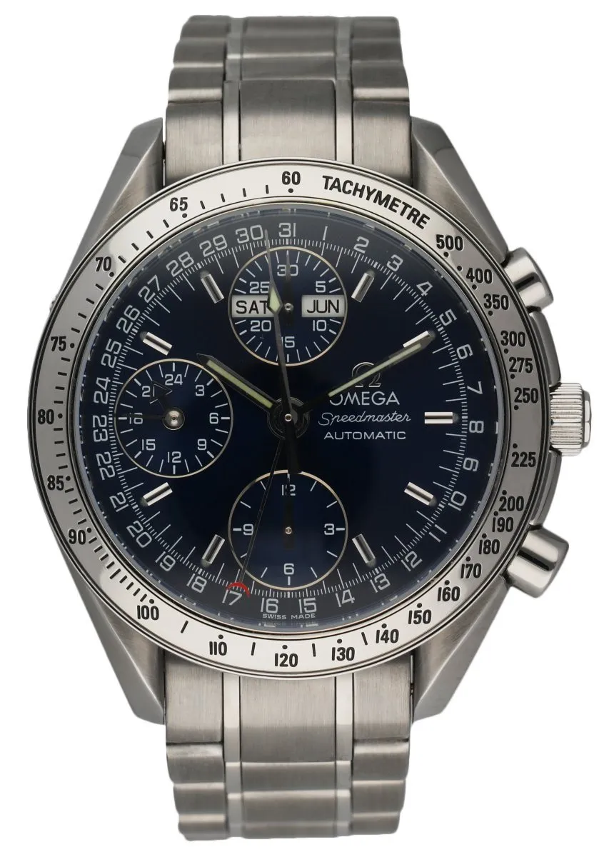 Omega Speedmaster Triple Date 3523.80.00 Men's Watch Box & Papers