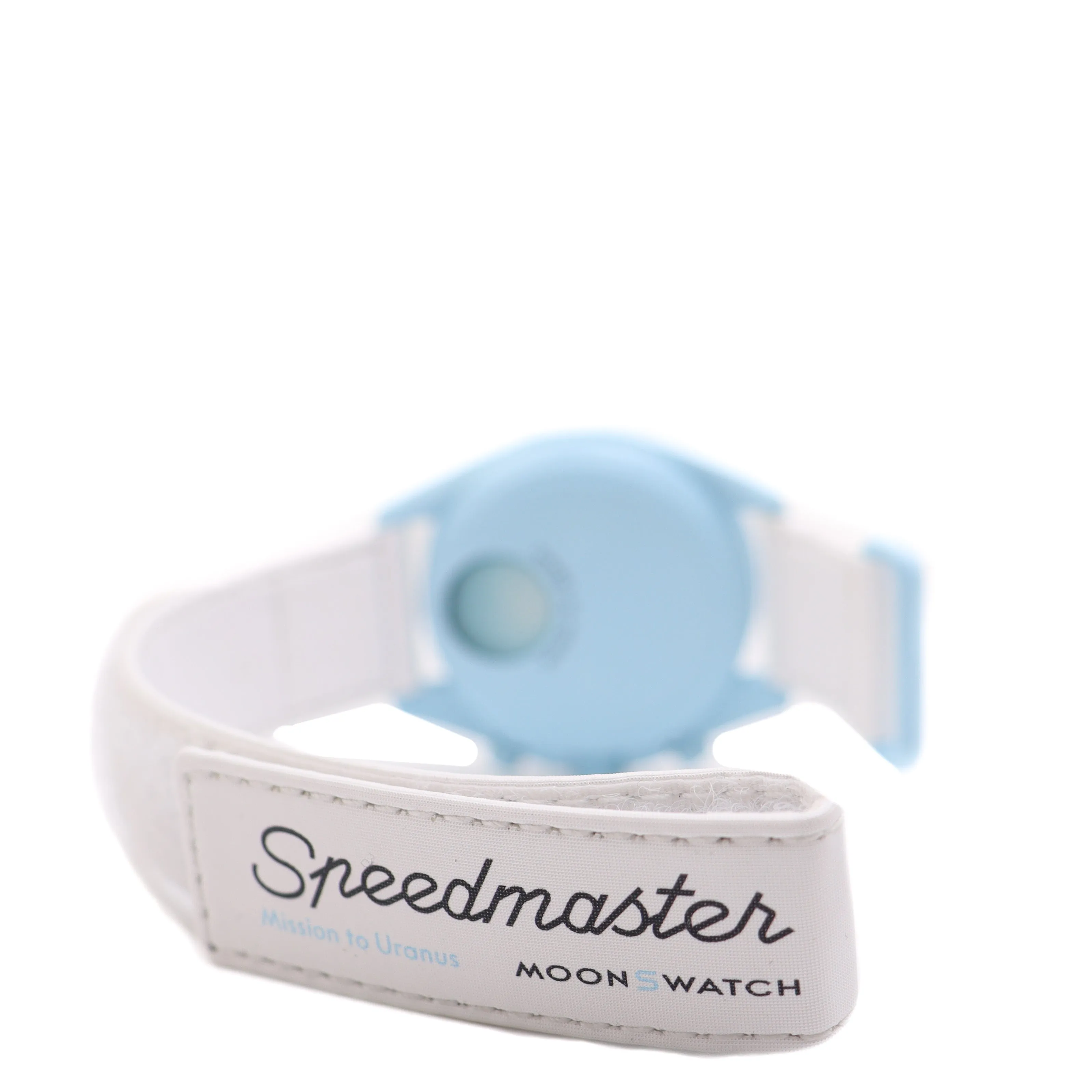 Omega x Swatch Moonswatch Light Blue Bioceramic 42mm Light Blue Chronograph Dial Watch