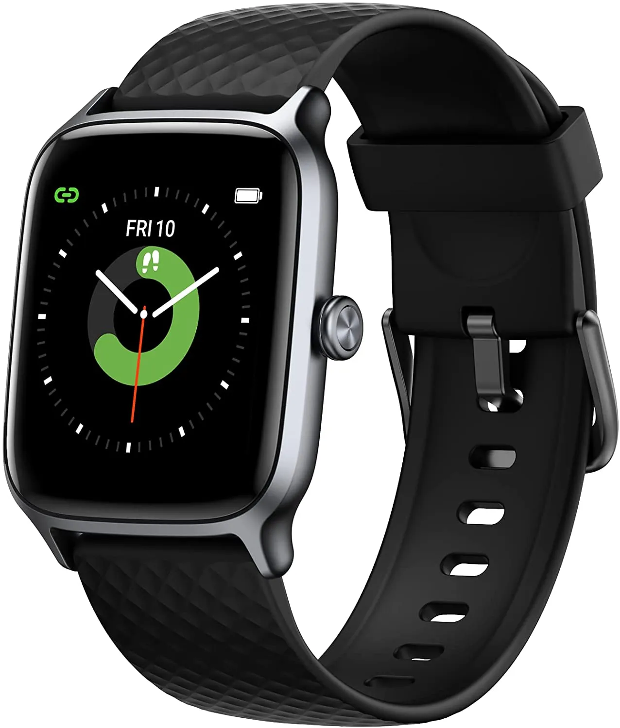 Oraimo Smart Watch, Fitness Tracker with Sleep and Heart Rate Monitor, 5ATM Waterproof Smartwatch, Fitness Watch with Pedometer, Compatible with iOS and Android, Activity Tracker for Women Men Kids