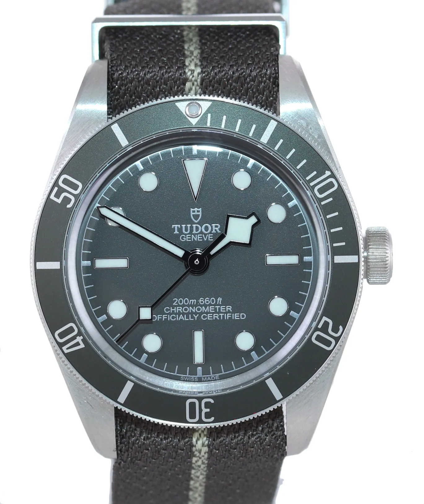 PAPERS BRAND NEW 2021 Tudor Black Bay Fifty-Eight 925 Silver Taupe Watch 79010SG