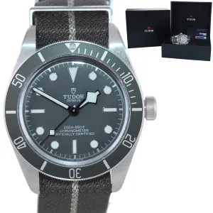 PAPERS BRAND NEW 2021 Tudor Black Bay Fifty-Eight 925 Silver Taupe Watch 79010SG