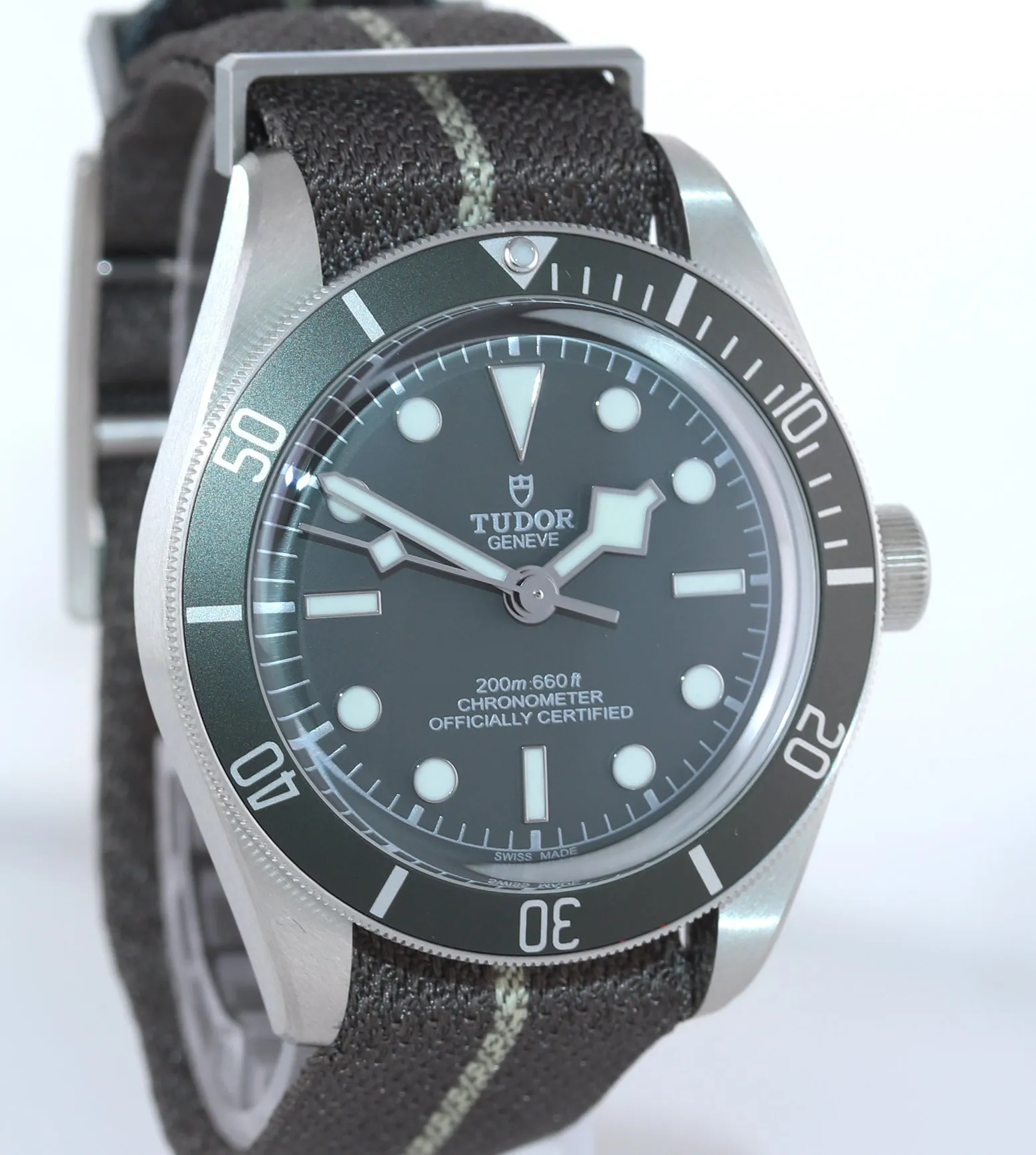 PAPERS BRAND NEW 2021 Tudor Black Bay Fifty-Eight 925 Silver Taupe Watch 79010SG