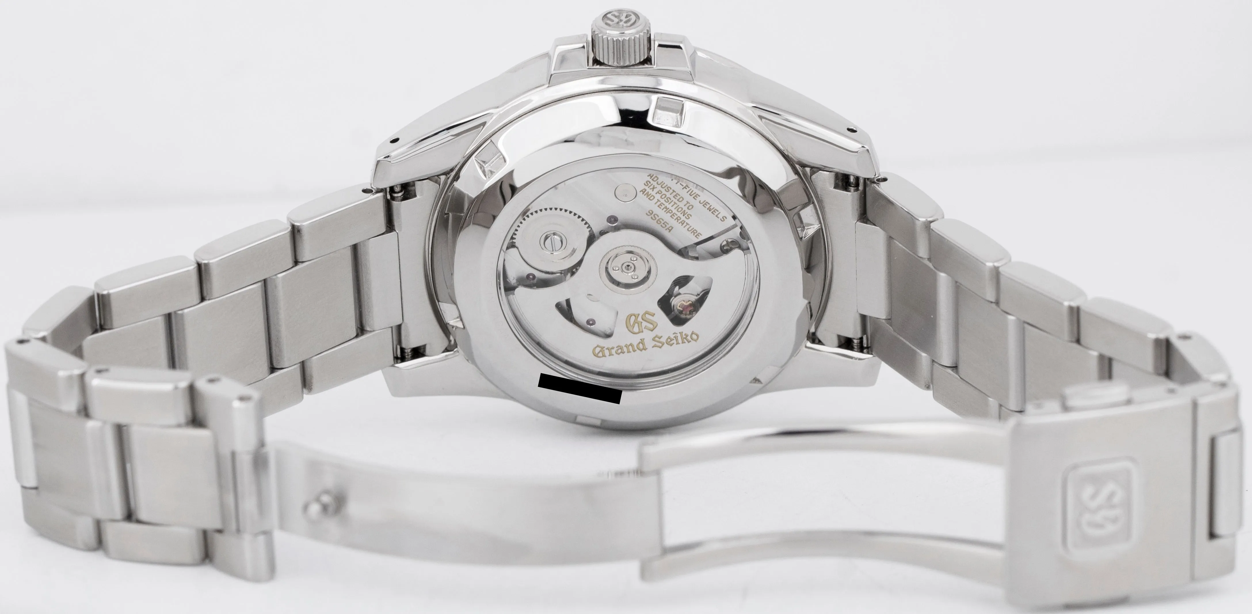 PAPERS Grand Seiko Heritage Stainless Steel 39mm White Date Watch SBGR255G BOX