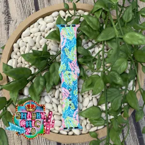 Pastel Seaweed Print Watchbands