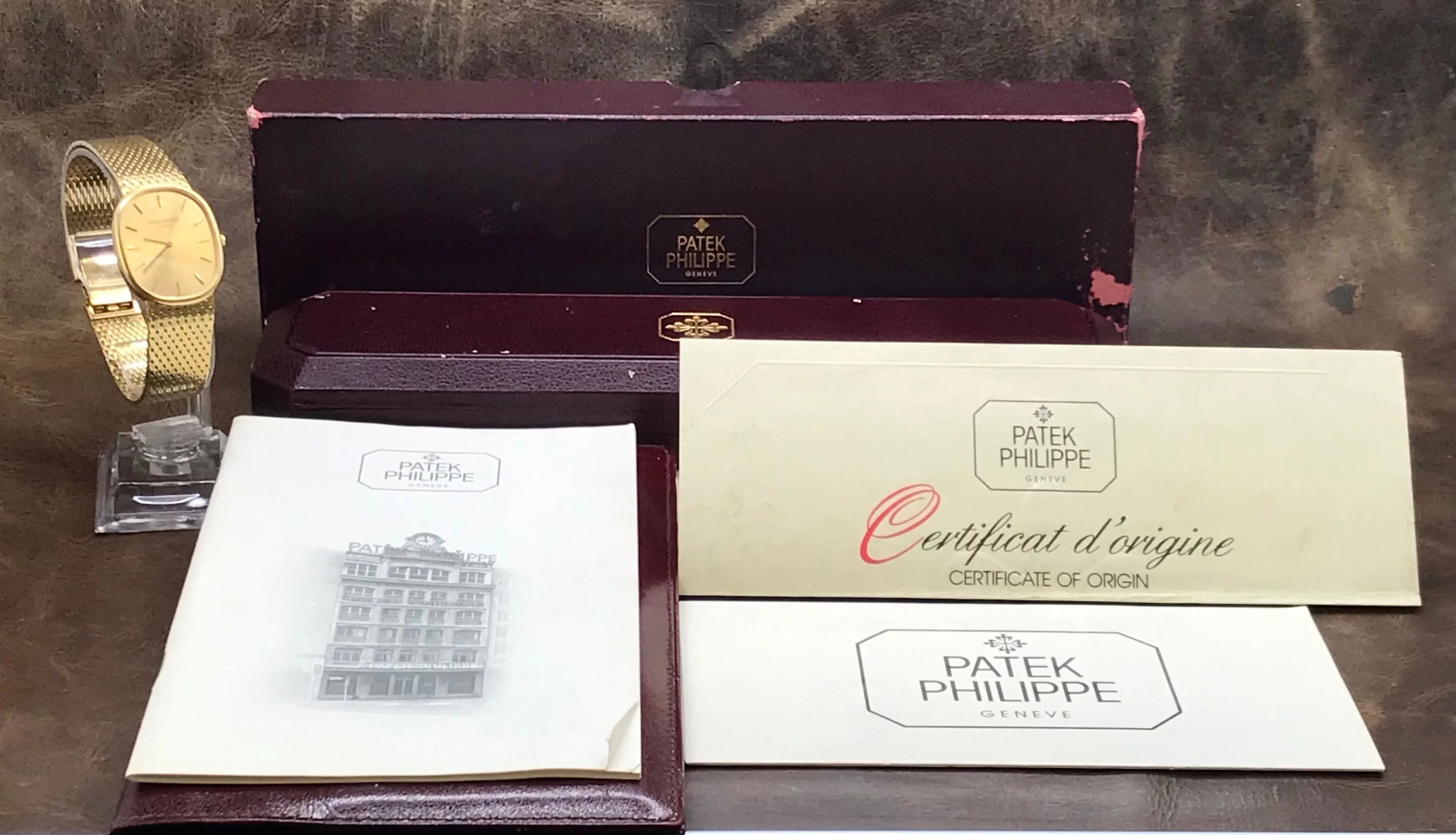 Patek Philippe Ellipse 3778/1 Champagne Dial Manual-wind Men's Watch
