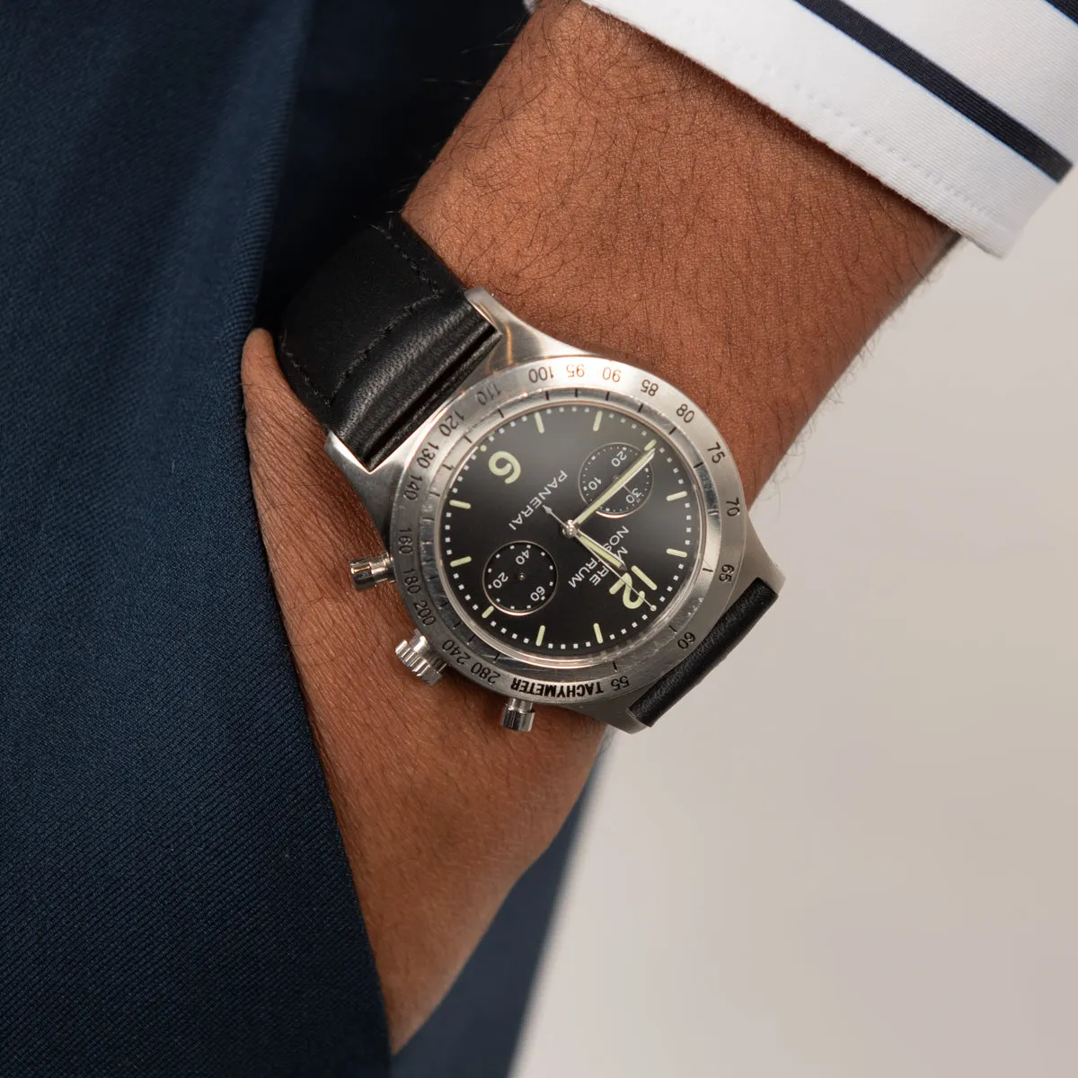Pre-Owned Panerai Mare Nostrum 42 Chronograph Watch