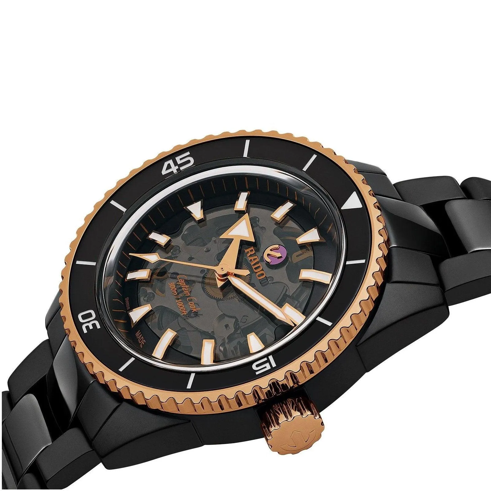 Rado Captain Cook High-Tech Ceramic Automatic Men's Watch R32127162
