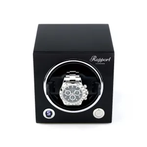 Rapport Evo Cube Single Watch Winder - Black