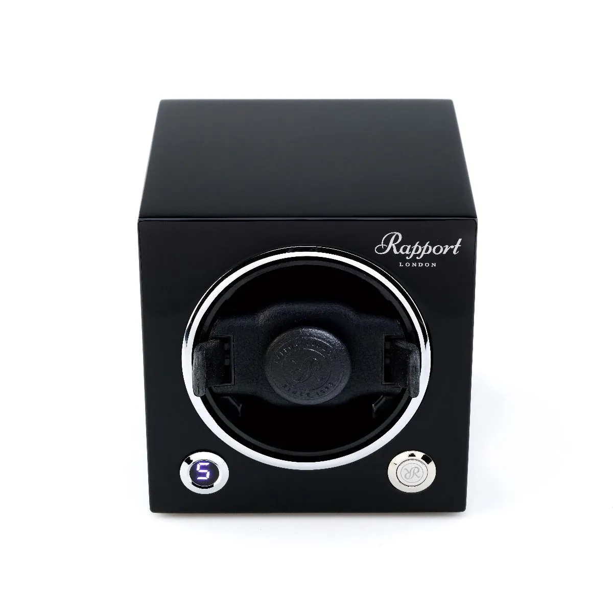 Rapport Evo Cube Single Watch Winder - Black