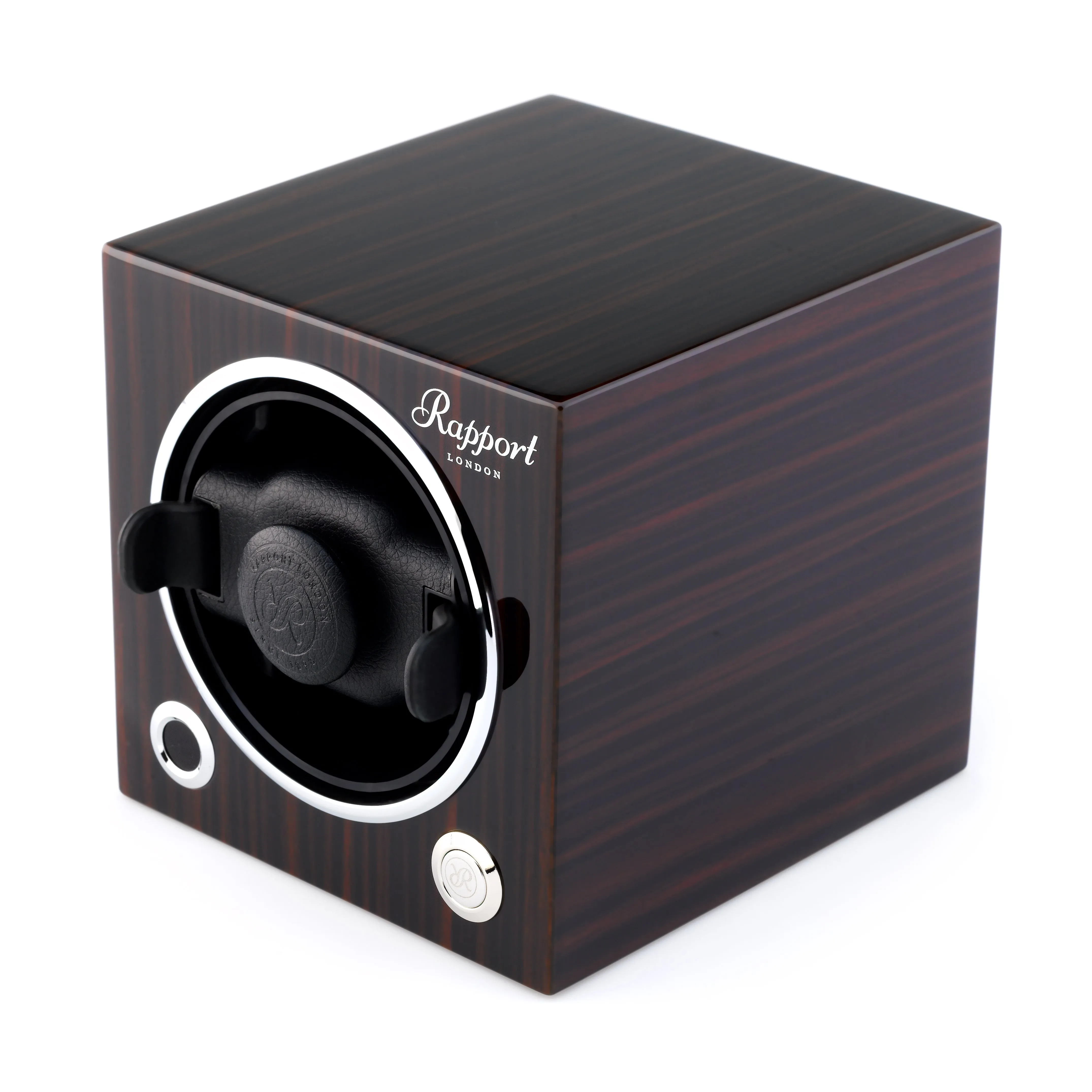 Rapport Evo Cube Single Watch Winder - Macassar