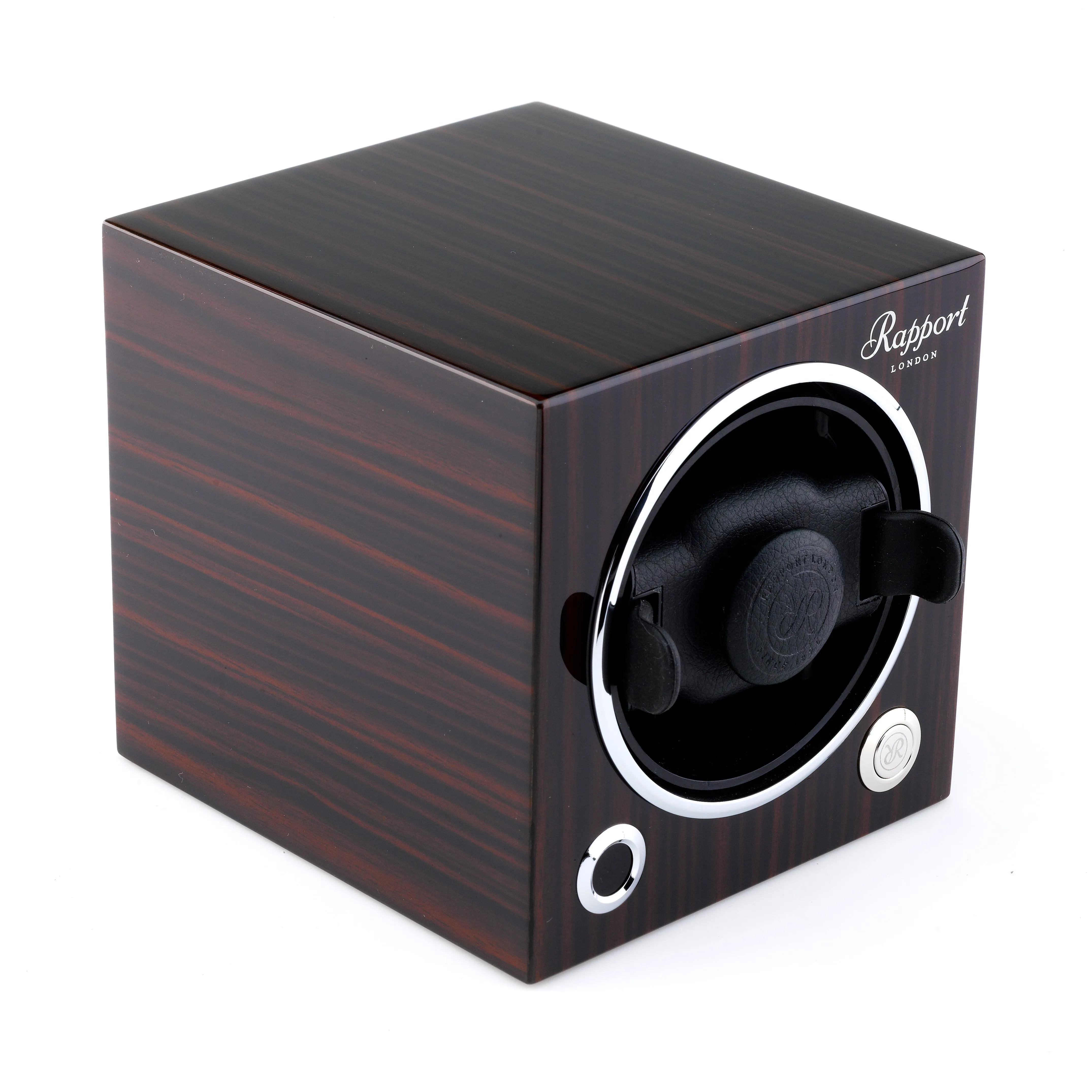 Rapport Evo Cube Single Watch Winder - Macassar