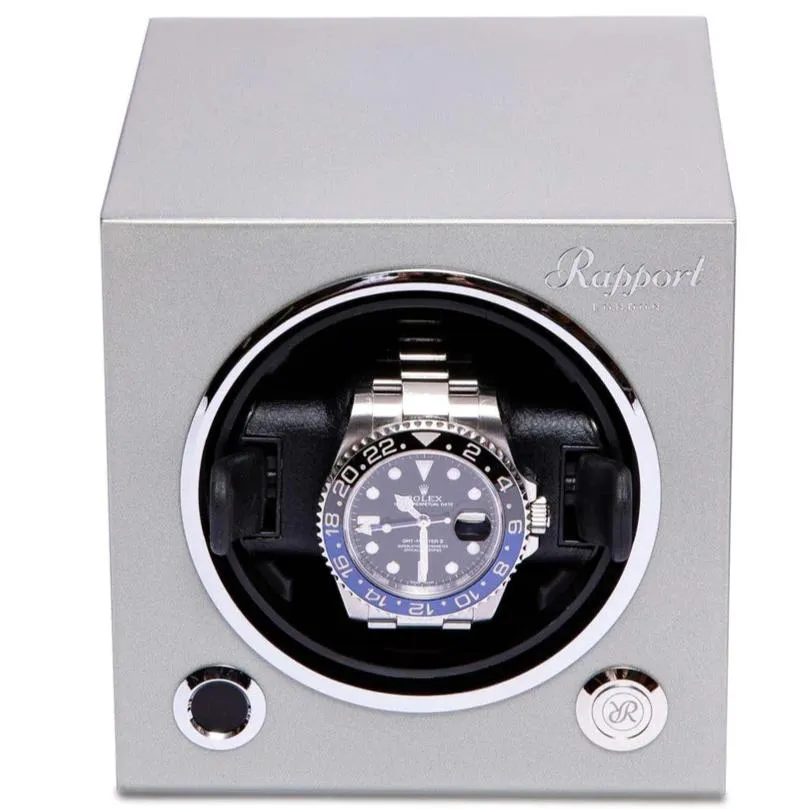 Rapport - Evolution Single Watch Winder in Silver | EVO45