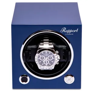 Rapport - Evolution Watch Winder Single in Blue | EVO42